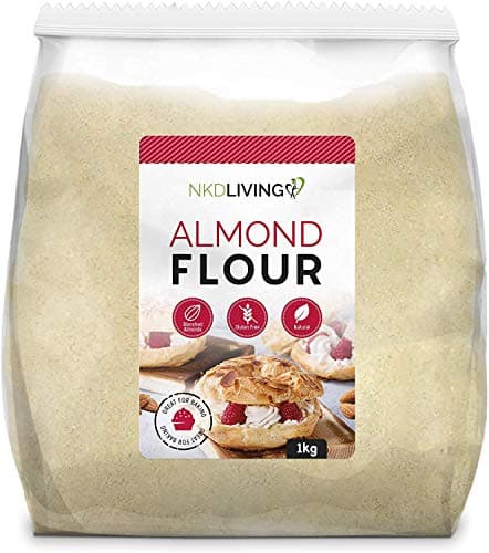 Image of Almond Flour by NKD Living (2kg, 2 x 1kg bags or 4 x 500g bags) Finely ground almonds from Spain