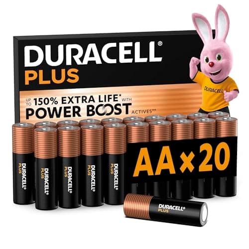 Image of Duracell - AA Plus Batteries, Pack of 20