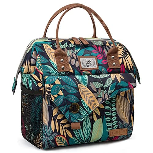 Image of Lekesky 10L Insulated Lunch Bag for Women for Work Lunch Tote, Jungle