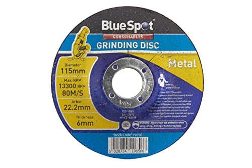 Image of Blue Spot Tools 19656 115mm (4.5inch) Metal Grinding Disc