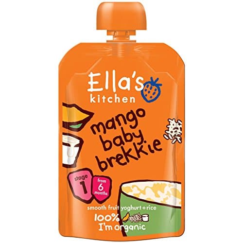 Image of Ella's Kitchen Mango Baby Brekkie Stage 1 from 6 Months 100g