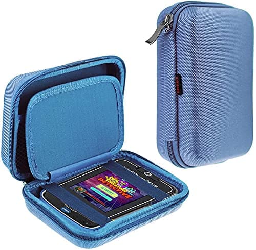 Image of Navitech Turqouise Travel Hard Case Compatible With The Vtech KidiCom Advance 3.0