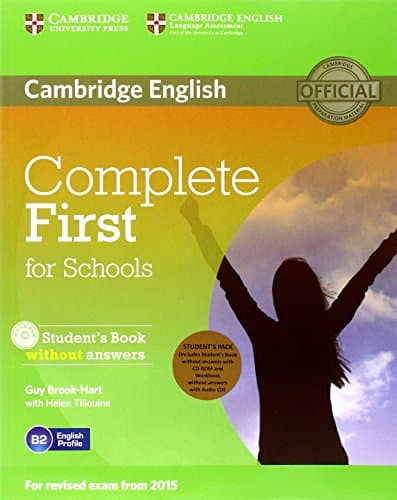 Image of Complete First for Schools Student's Pack (Student's Book without Answers with CD-ROM, Workbook without Answers with Audio CD)