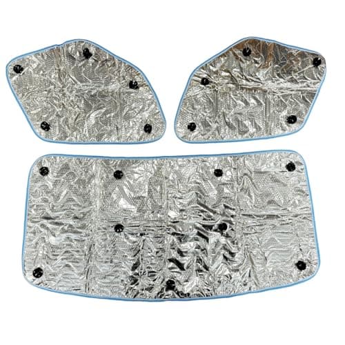 Image of OLPRO Internal Thermal Blind Set For Renault Master, Vauxhall Movano, and Nissan Interstar/NV400 from 2010. Privacy, and Insulation. Ideal for Campervans and Motorhomes.