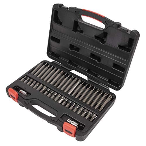 Image of Sealey AK21942P 42pc 3/8" & 1/2"Sq Drive TRX-Star*/Hex/Spline Socket Bit Set