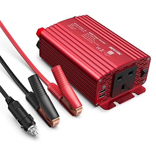 Image of BESTEK 500W Car Vehicle Power Inverter DC 12V to AC 230V 240V Converter Car Charger Lighter Adapter with Dual USB Ports