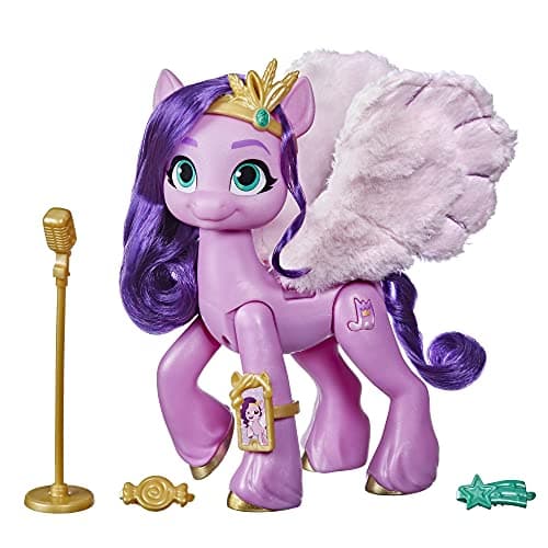 Image of My Little Pony: A New Generation Movie Singing Star Princess Petals - 15-Cm Pony Toy that Sings, Plays Music for Kids