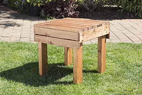 Image of Charles Taylor Wooden Garden Drinks/BBQ Table