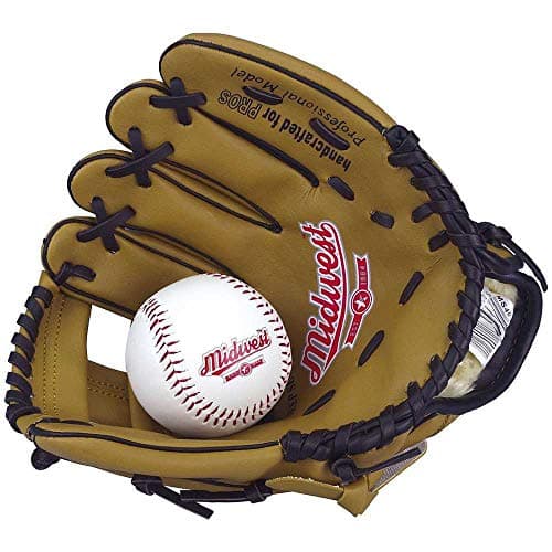 Image of 10" Baseball Glove Vinyl Ball Kids Starter Set
