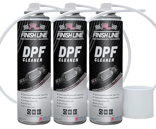 Image of Diesel Particulate Filter Cleaner, 500ml, Professional DPF and EGR System Cleaner, Made in Britain, Pack of 3