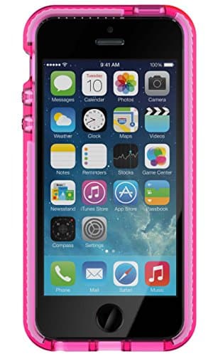 Image of tech21 T21-5174 Mobile Phone Case Pink - Case for Mobile Phones (Cover, Apple, iPhone 5 iPhone 5s iPhone SE, Pink)