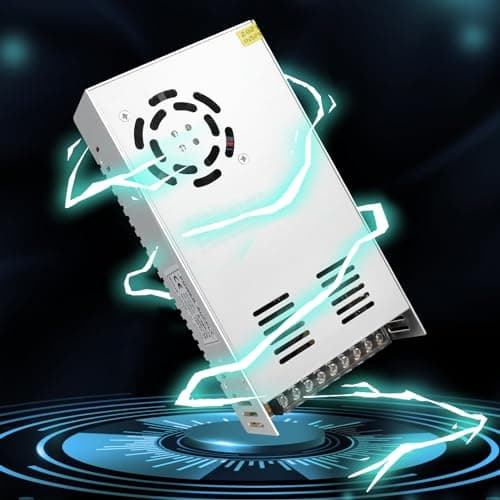 Image of LightingWill 12V 37.5A 450W DC Universal Regulated Switching Power Supply, Converter AC 240V to DC 12V LED Power Adapter Transformer Driver, LED Strip light,Radio
