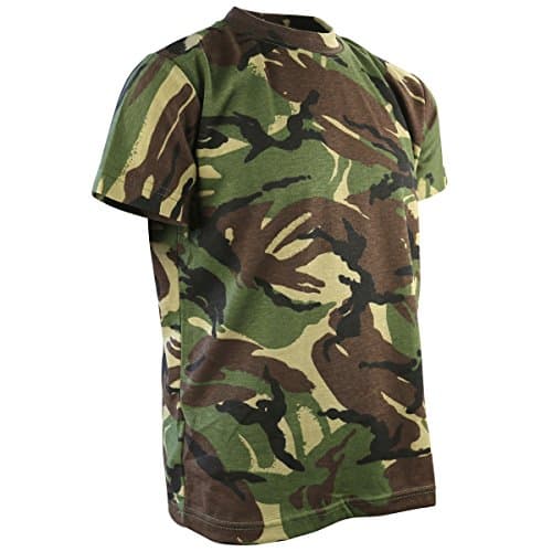 Image of Kombat UK Kids Camo T-Shirt - Dpm Camo, 9-11 Years