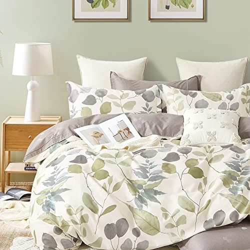 Image of Essina Super King Duvet Set – 3-Pcs Super King Size Duvet Cover Sets – Quilt Cover and Pillow Shams –Super King Duvet Set Cotton 620-Thread – Luxurious Superking Duvets Sets – Watercolour