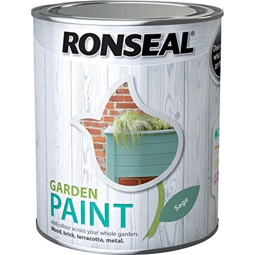 Image of Ronseal General Purpose Garden Paint Sage 750ml