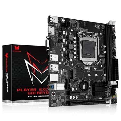 Image of SHANGZHAOYUAN H61C Motherboard LGA 1155 Gaming Motherboard for Intel 2th/3th Gen i3,i5,i7/Xeon E3 V2/Pentium Series CPUs, PCIe X16, 100M LAN, DDR3, NVME/NGFF M.2, VGA, HDMI-compatible