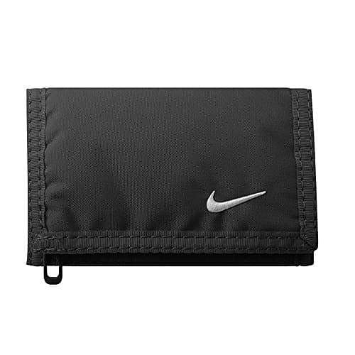 Image of Nike Men Tri-Fold Wallet Wallet - Black/White, One Size