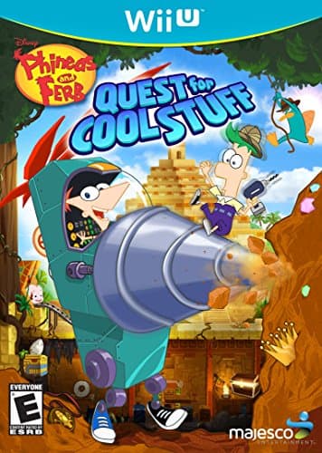 Image of Phineas and Ferb: Quest for Cool Stuff - Nintendo Wii U (Renewed)