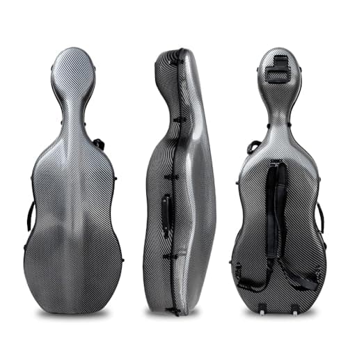 Image of Hard Case with Wheels and Embedded Handle, Aviation Composite Materials, Waterproof, Suitable for 4/4 Instruments
