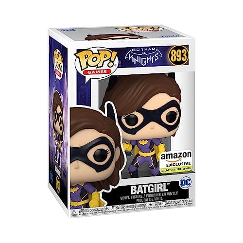 Image of Funko POP! Games: Gotham Knights - Batgirl - (Gwith PU) - Batman - Amazon Exclusive - Collectable Vinyl Figure - Gift Idea - Official Merchandise - Toys for Kids & Adults - Video Games Fans