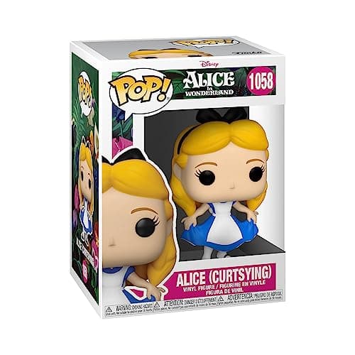 Image of Funko Pop! Disney: Alice 70th – Alice Curtsying - Alice In Wonderland - Collectable Vinyl Figure - Gift Idea - Official Merchandise - Toys for Kids & Adults - Movies Fans