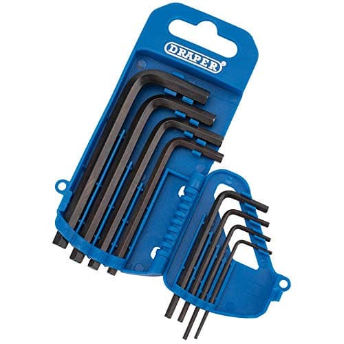 Image of Draper 33685 Imperial Hexagon Key Set, 8 Pieces,Blue