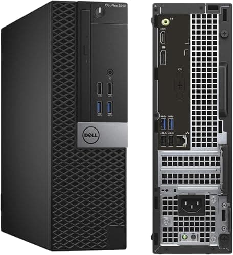 Image of Dell FAST OptiPlex SFF Desktop Computer PC Powerful Intel Core i7 6th Gen, 32GB RAM, 512GB SSD Storage WiFi HDMI Windows 11 Pro 300Mbps USB WiFi (Renewed)
