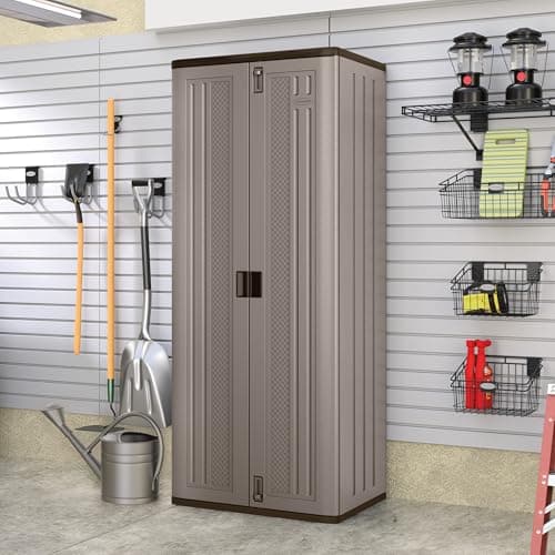 Image of Rowlinson Suncast Haven Tall Storage Cabinet