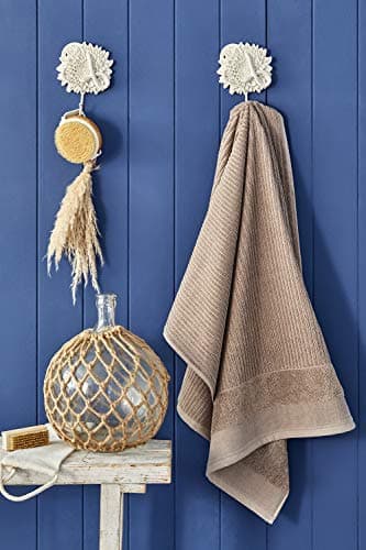 Image of Nautica Stripe Towels Vizon Towels Hand Towel 50 x 100cm