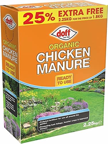 Image of 2.25KG Chicken Manure Organic Pelleted Chicken Manure Garden Fertiliser Ready to Use, Ideal for growing fruits and vegetables