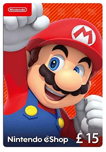 Image of Nintendo eShop Card | 15 GBP voucher | Download Code | UK only | Switch