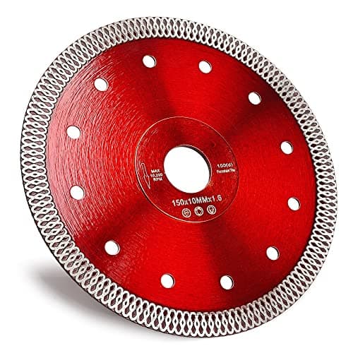 Image of Casaverde 150mm Tile Saw Blade Super Thin Diamond Cutting Disc Porcelain Blade for Granite Marble Ceramic Tiles