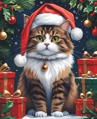 Image of Meowy Christmas: A Festive Notebook for Cat Lovers: The Purrfect Gift for Anyone Who Thinks Christmas Is Better with Festive Fluffy Felines