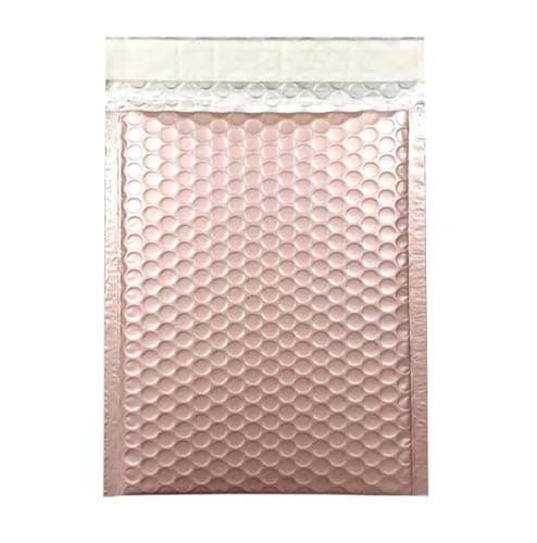 Image of Blake Envelopes - Rose Gold Bubble Mailers C3 (450x324mm) - Pack of 50 - Peel and Seal Padded Envelopes - 70 Micron GSM - Rose Gold Jiffy Bags - Small Business Supplies (MBRG450)