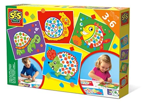 Image of SES Creative Children's I Learn to Make Mosaics Set, 3 to 6 Years