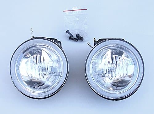 Image of flexzon UNIVERSAL 12v CLEAR ROUND FOG SPOT LIGHTS LAMPS LIGHT 101MM 4" E-MARKED NEW