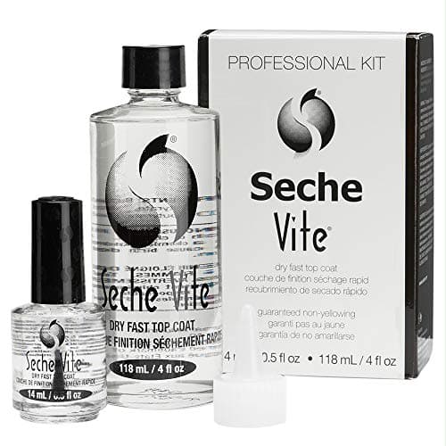 Image of Seche Vite Dry Fast Top Coat 14ml Professional Refill Kit