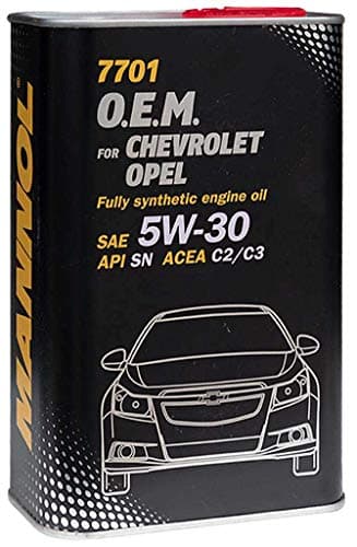 Image of MANNOL OEM for Chevrolet Opel 5W30 C2/C3 dexos2 Fully Synthetic Engine Oil, 4 Litres