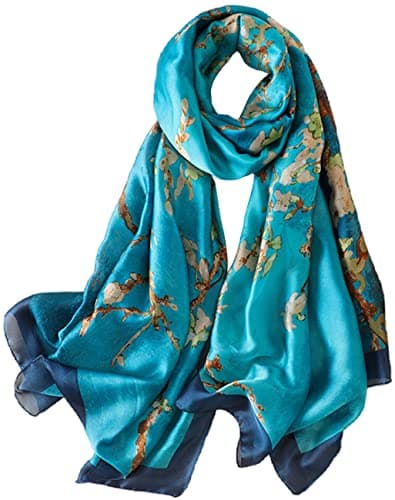 Image of MAIRY Silk Women Scarf Satin Lightweight Ladies Shawls and Wraps Multifunctional Large Scarfs Fashion Beach Wraps and Cover Ups - 180083