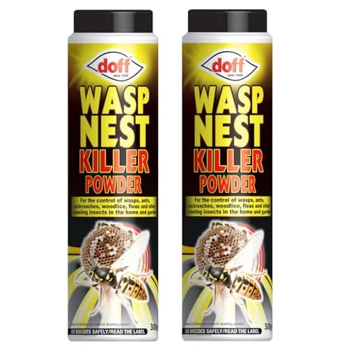 Image of Wasp Nest Killer Powder & Nest Decoy – Fast-Acting Insecticide for Hornet and Wasp Control – Pack of 2 × 300g