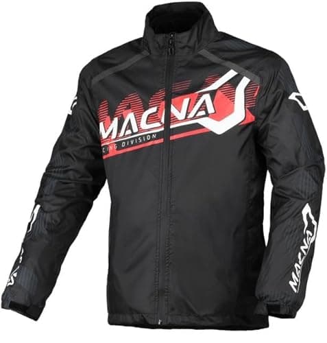 Image of Macna Rainossi Rain Jacket L in Red/Black/White L in Red/Black/White L in Red/Black/White L in Red/Black/White