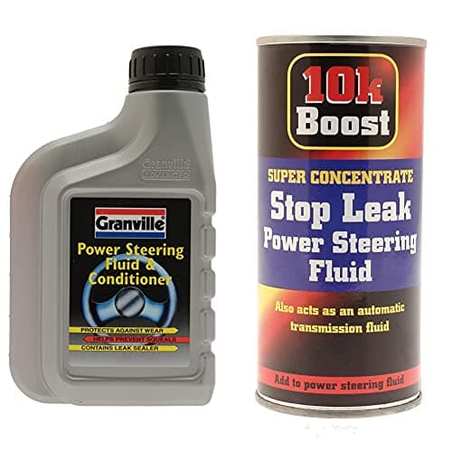 Image of Granville 1813A 500ml Power Steering Fluid and Condition & 1440A 10K 375ml Boost Stop-Leak Power Steering Fluid