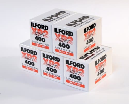 Image of Ilford XP2 400, 35mm 36 exposures 5 rolls