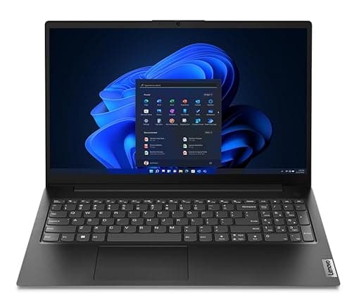 Image of Lenovo V15 Gen 4 AMD Ryzen 5 7520U 2.80 GHz 8GB RAM 256GB SSD 15.6 inch Full HD TN Windows 11 Pro Laptop Black - 82YU00GWUK