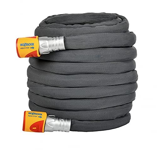 Image of Hozelock 8125 3460 Tuffhoze Hybrid Hose 25 m 2 Connectors 1 Lance, Colourless, One Size