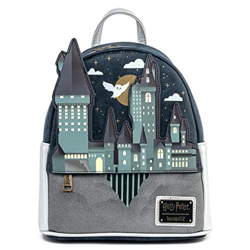 Image of Loungefly Harry Potter Hogwarts Women Mini Backpacks Multicolour, Faux Leather,