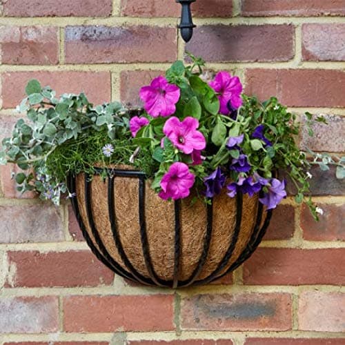 Image of Forge Wall Basket 40cm 16in by Smart Garden