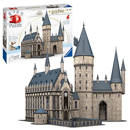 Image of Ravensburger Harry Potter Gifts - Hogwarts Castle 3D Jigsaw Puzzles for Adults & Kids Age 10 Years Up - 540 Pieces + Accessories - No Glue Required