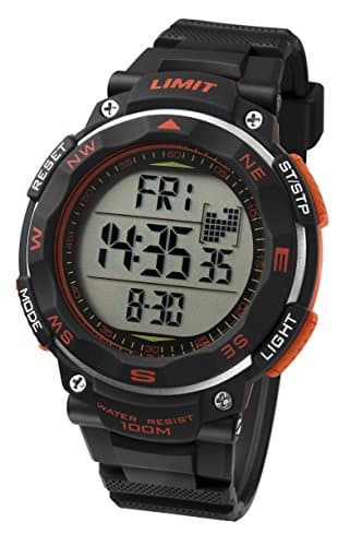 Image of Limit Pro XR Men's Digital Watch with LCD Dial Digital Display and Black Plastic Strap 5485.01