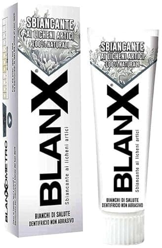 Image of BlanX: Whitening Toothpaste with Arctic Lichens * 2.54 Fluid Ounces (75ml) Tube * [ Italian Import ]
